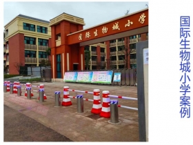 國(guó)際生物城小學(xué)升降柱現(xiàn)場(chǎng)案例 國(guó)際生物城小學(xué)升降柱現(xiàn)場(chǎng)案例